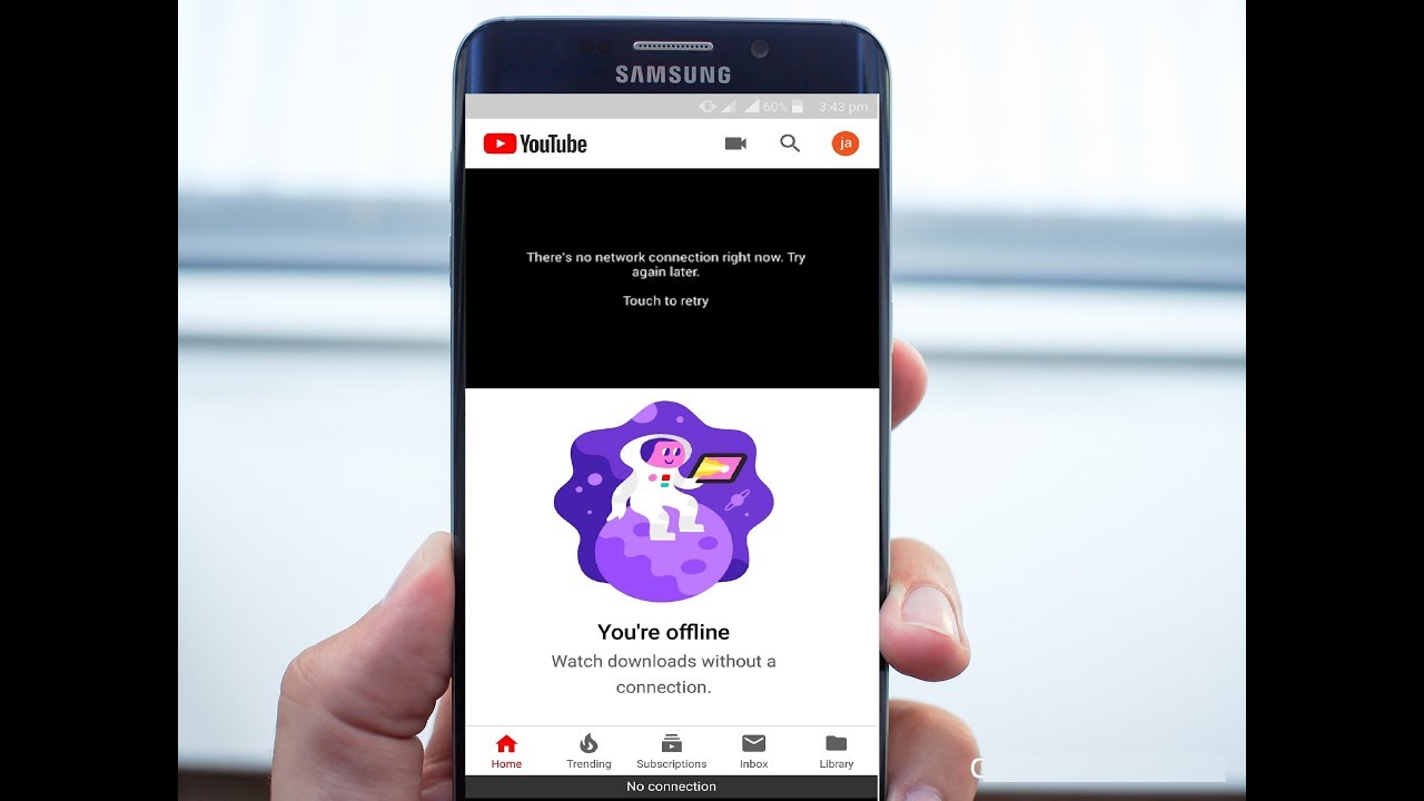 What to Do When YouTube Says You Are Offline