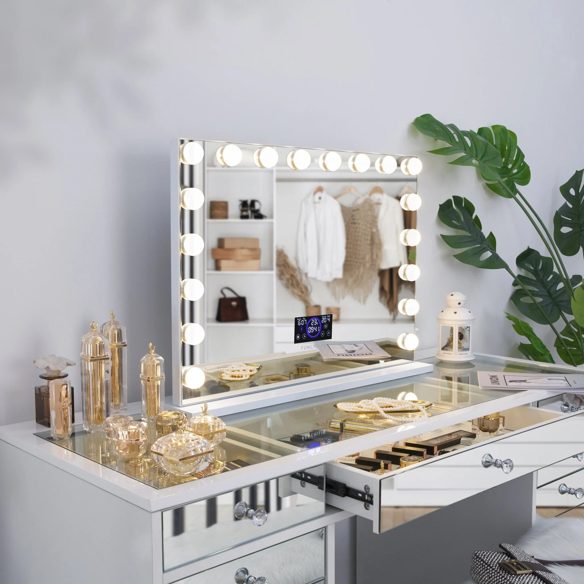 The Benefits of Using a Vanity with Mirror and Lights